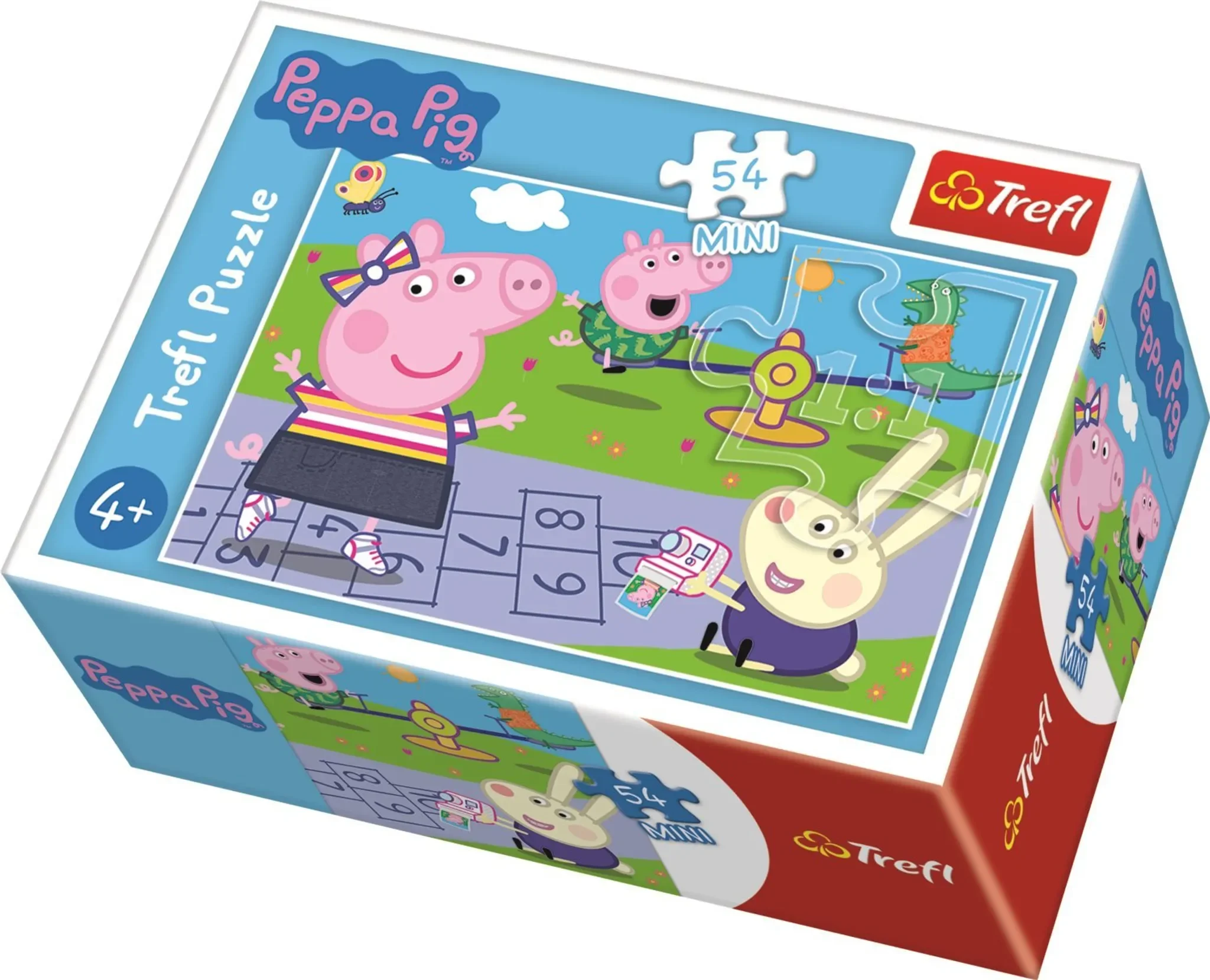Trefl Puzzle „Peppa Pig – Fröhlicher Tag“ – 54 Miniteile