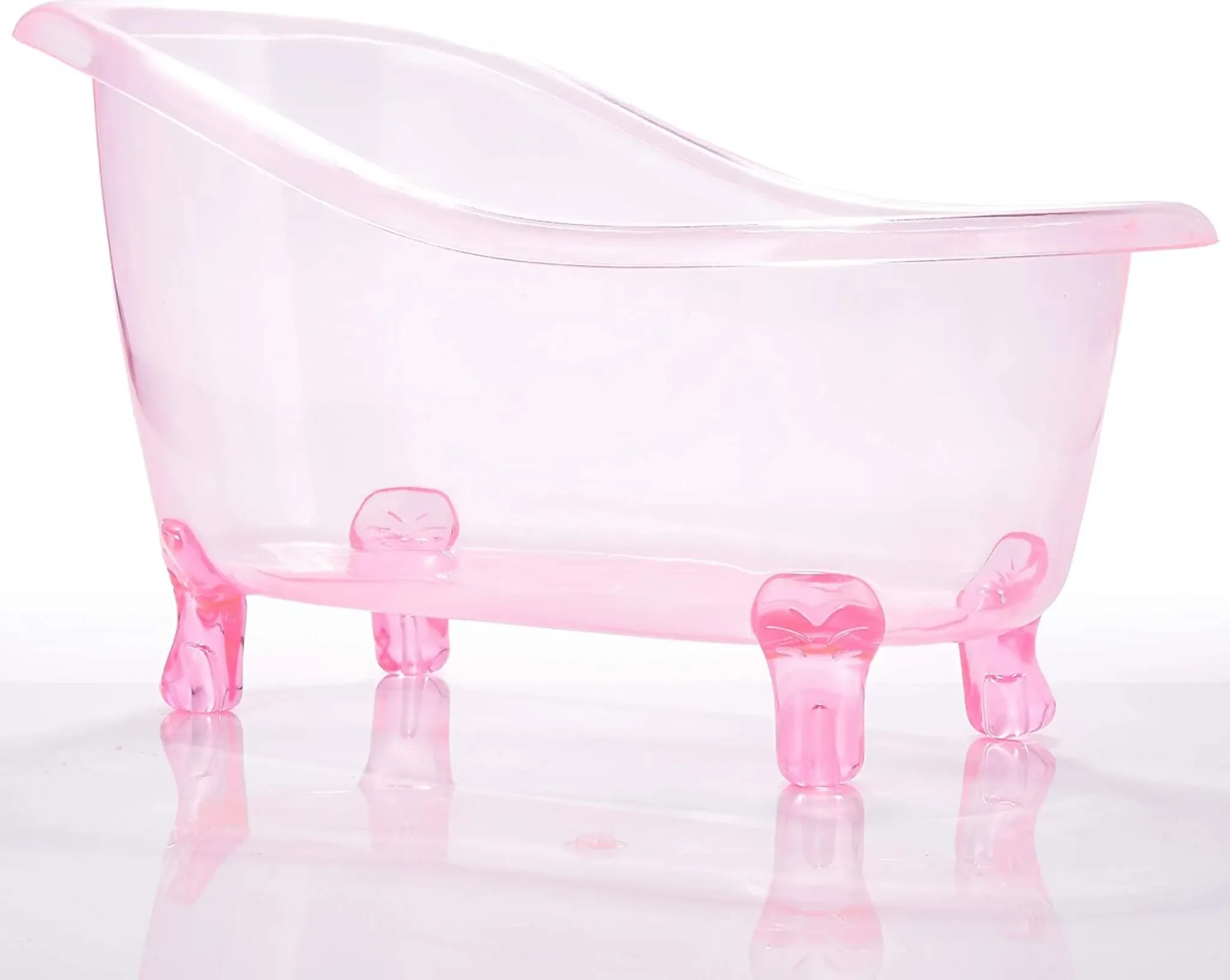 BRUBAKER Babypflege Set 7tlg rosa Geschenkset Mädchen Wanne Plüschbär