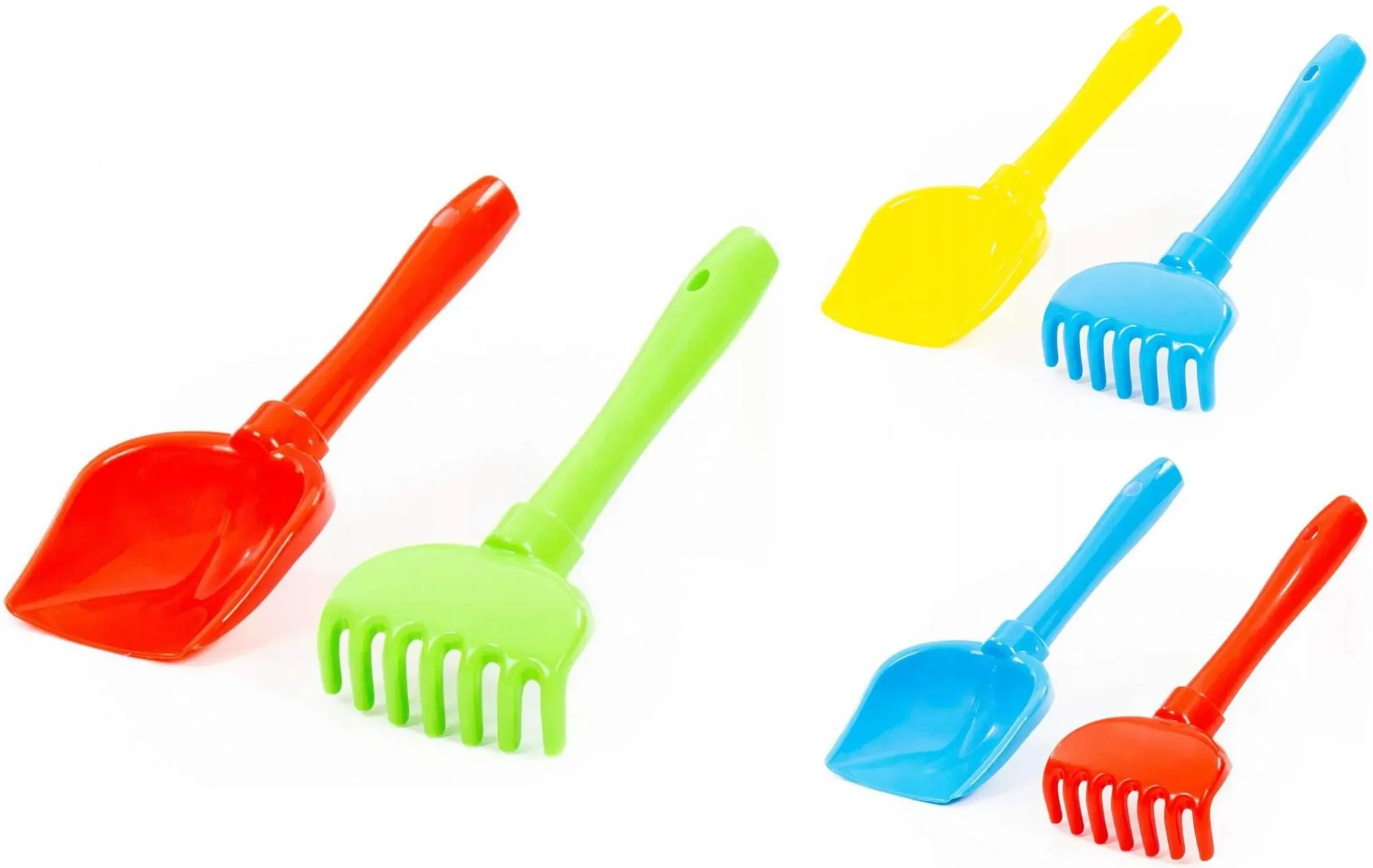 Sandspiel-Set „Polesie“ – Schaufel & Harke, ca. 23 cm