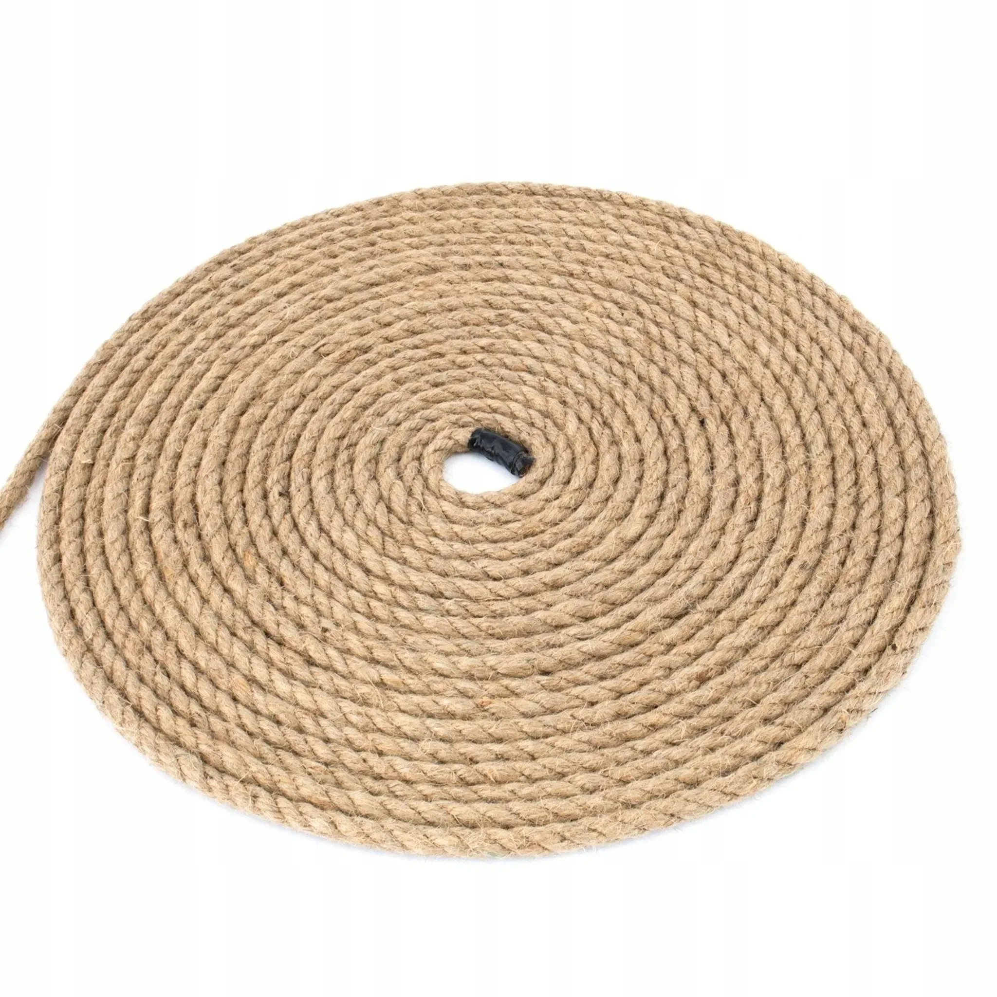 Direkte Quelle – Juteseil 10 m × 8 mm – Naturbraun