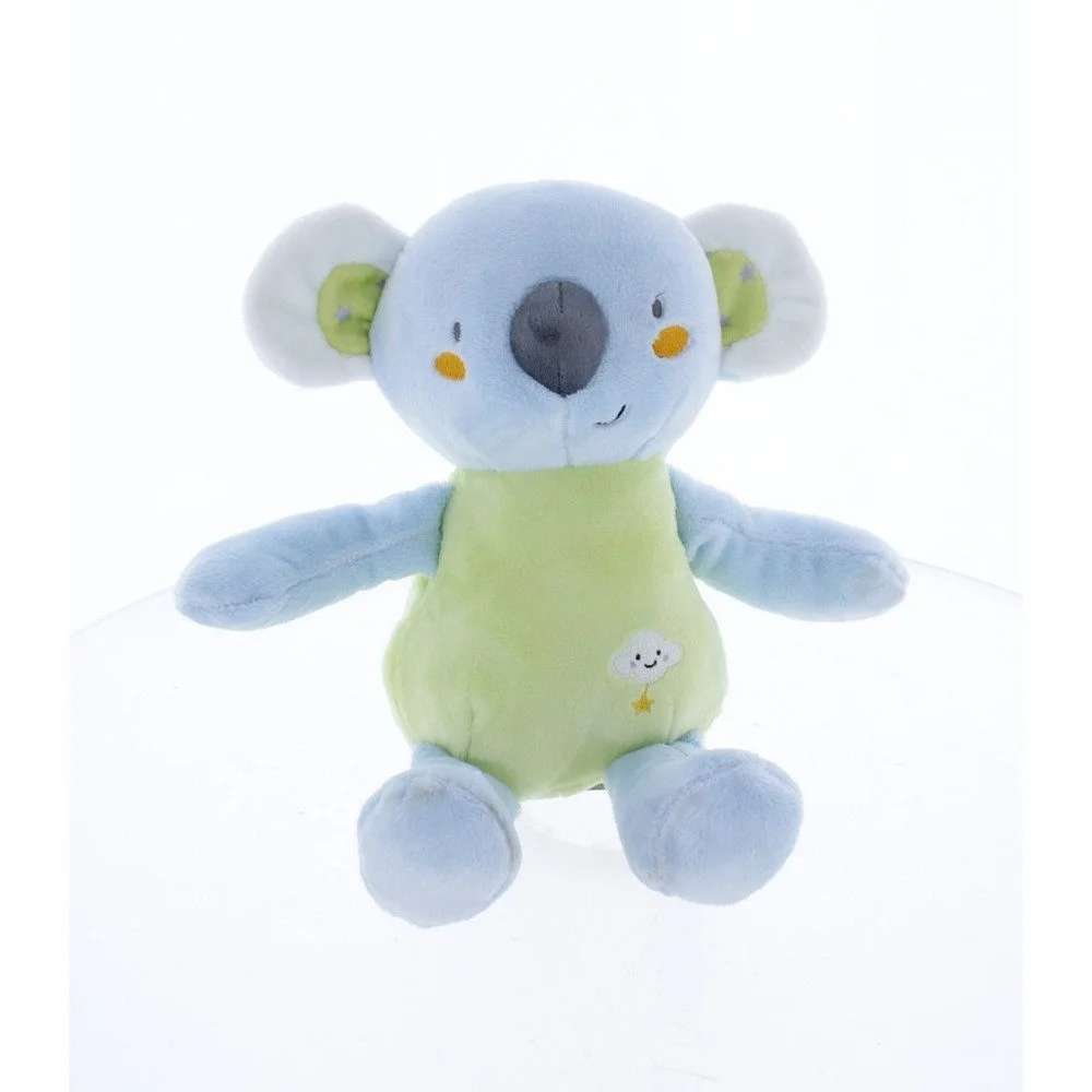 BESTTOY Plüsch-Koalabär – ca. 23 cm, grün/blau