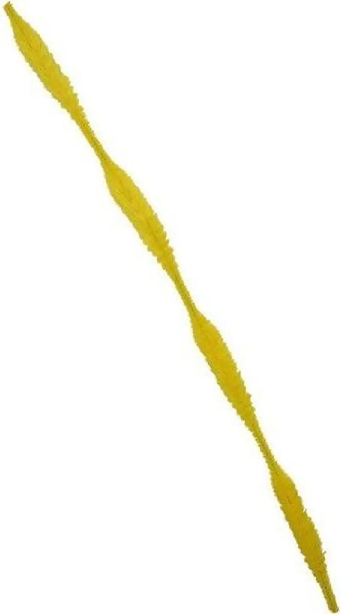 Dekodraht „Titanum“ – 15er-Set, Gelbe Welle, 0,6 × 30 cm