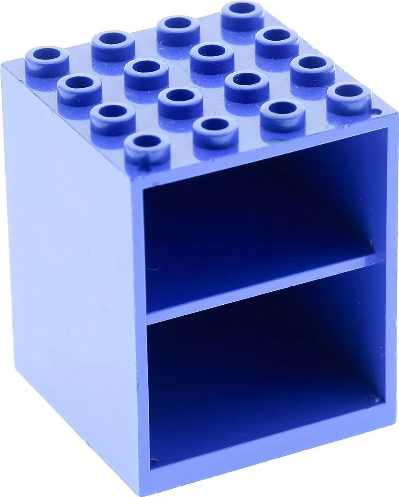 LEGO Möbelgehäuse / Regal 4×4×4 – Blau