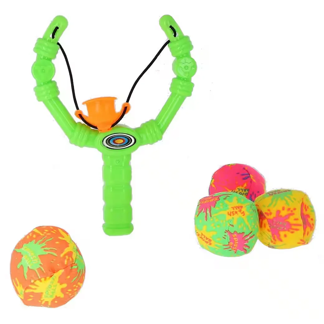 BESTTOY Golfschläger mit Golfbag Set, Wasserbombenschleuder, 4 Bälle