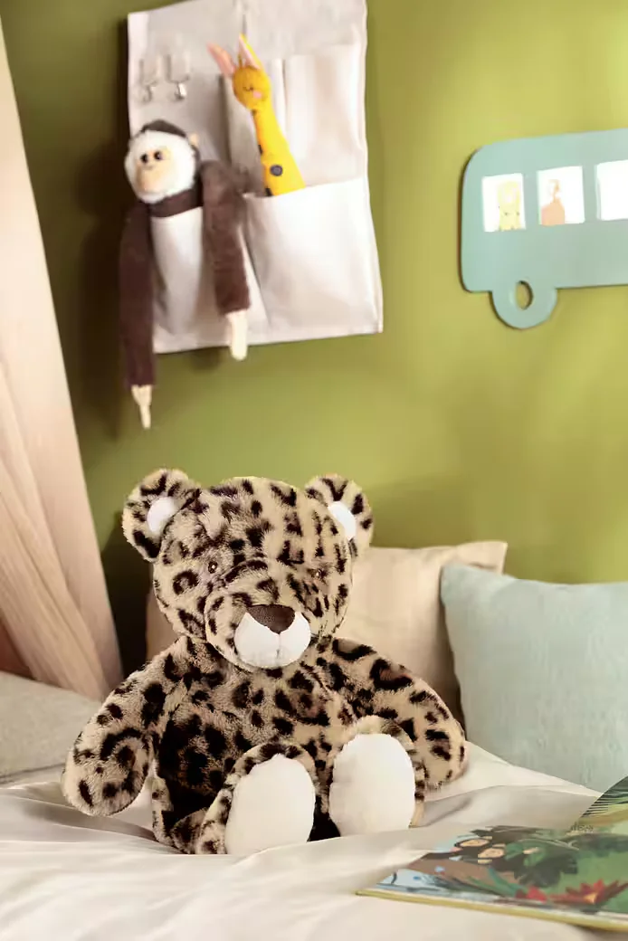 BIEDERLACK Babydecke Set mit Kuscheltier aus Plüsch