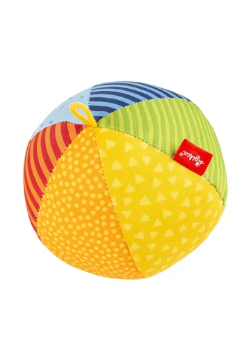SIGIKID Stoffball Softball 7 senses 10 cm weicher Baby Greifball