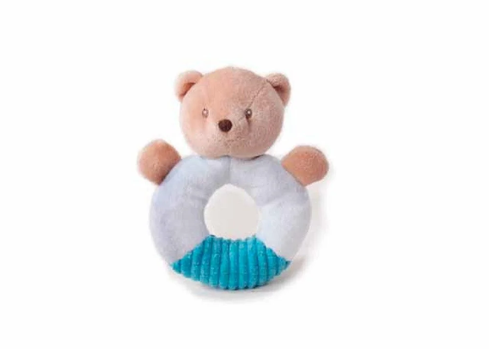 INWARE Kuscheltier-Rassel „Bär Charly“, ca. 12 cm