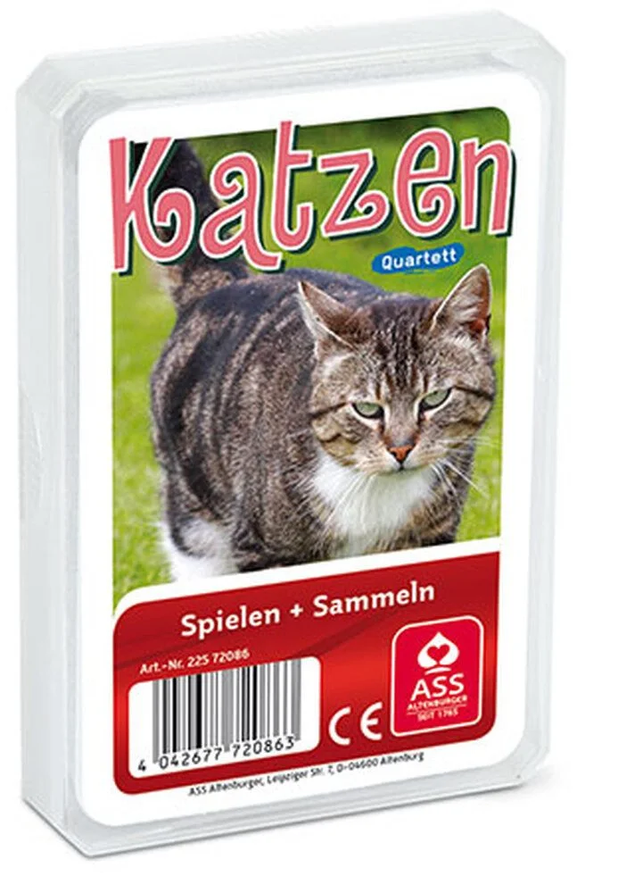 CARTAMUNDI Tier-Quartett – Katzen