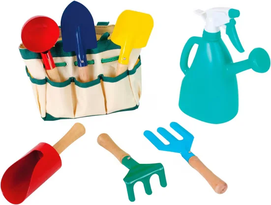 SMALL FOOT Kinder Gartenset mit Gartentasche