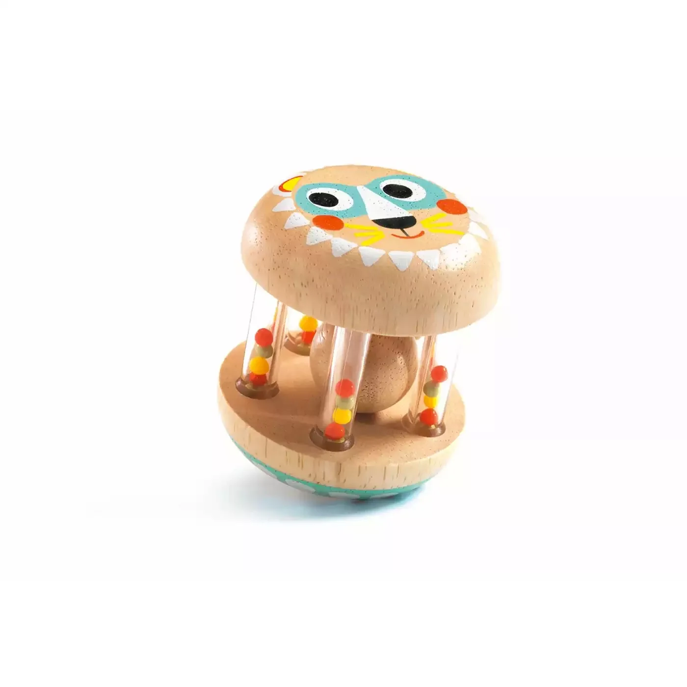 DJECO Baby Shaki Rassel Babyrassel Greifling Babyspielzeug