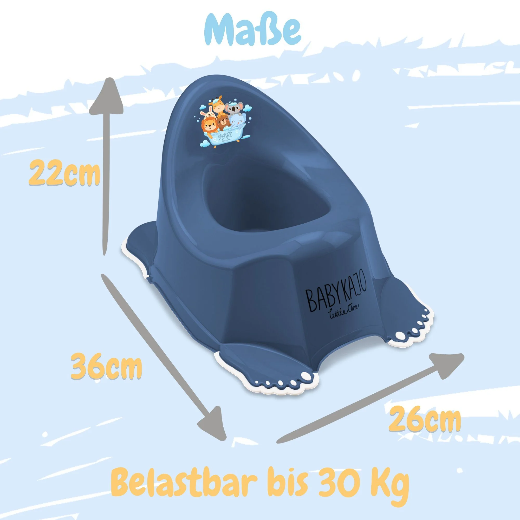 BABYKAJO Töpfchen für Kinder und Kleinkinder Töpfchentraining