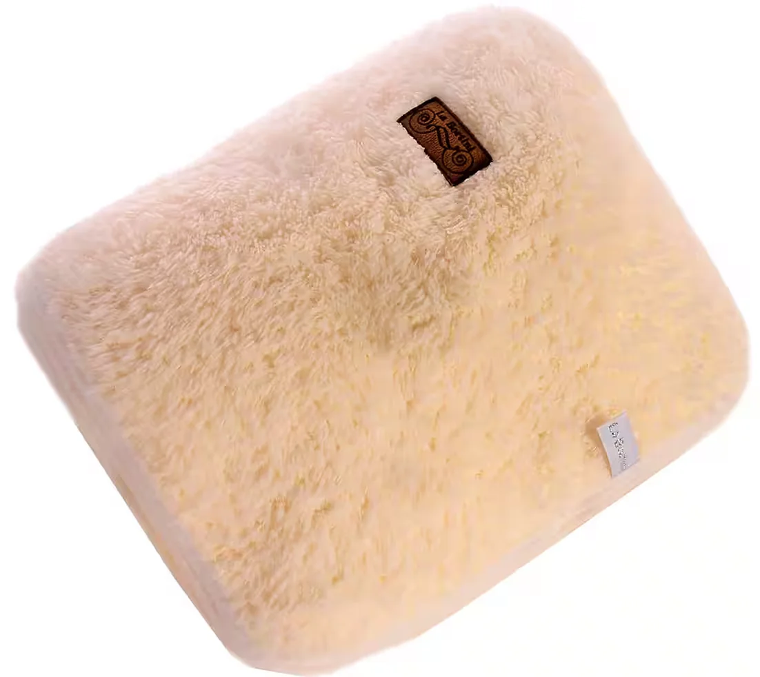 LA BORTINI Babydecke Kuscheldecke für Neugeborene, Creme, Kinderwagen