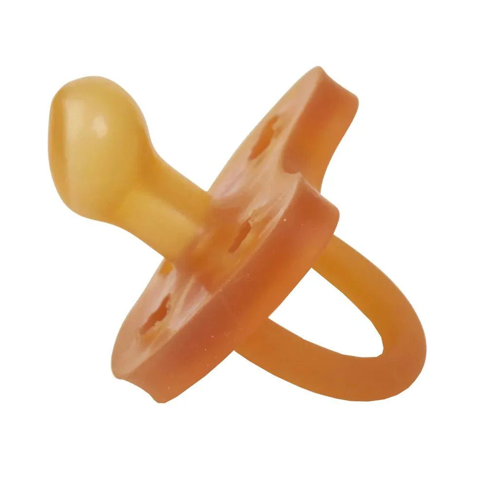 GRÜNSPECHT Bio-Schnuller – Naturkautschuk, Größe 1 (0–6 Monate)