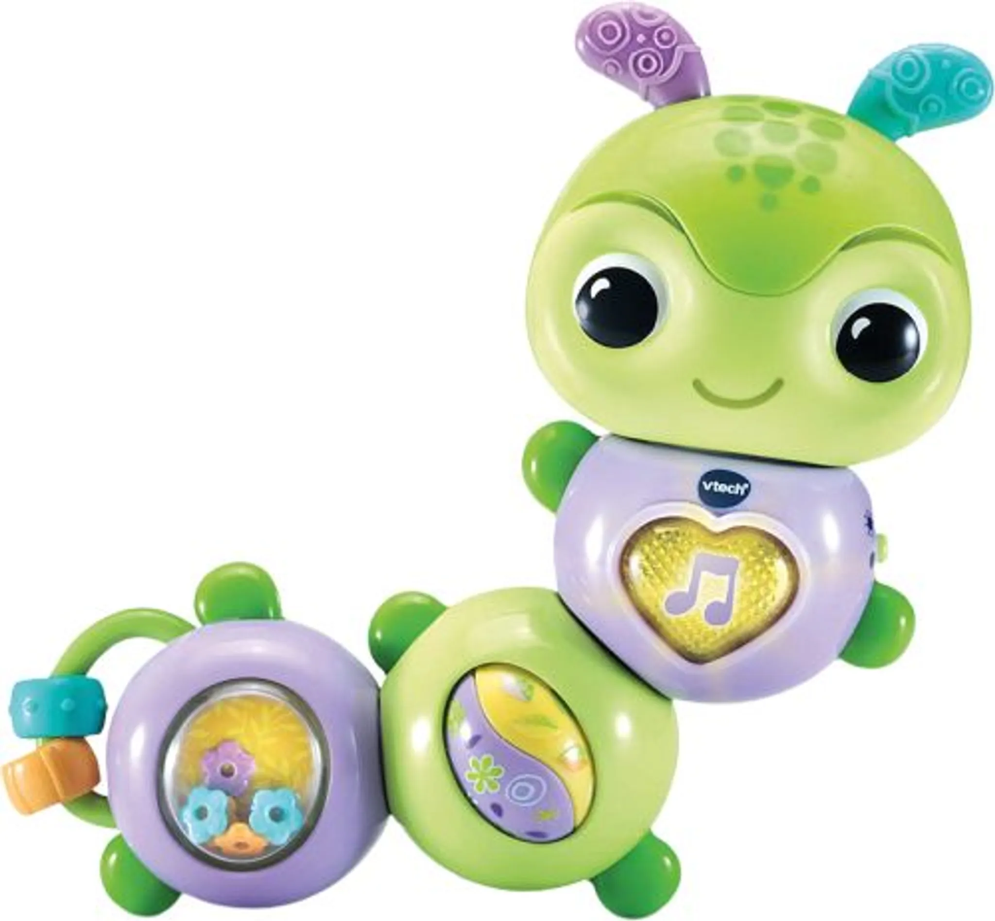 VTech Drehspaß-Raupe – Interaktives Babyspielzeug ab 6 Monaten