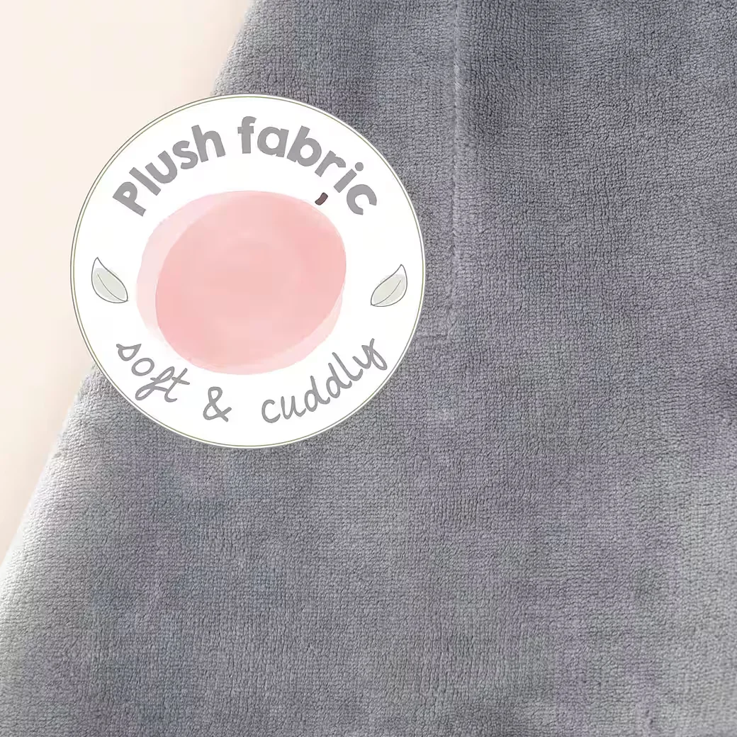 ROBA Babydecke Woodland Buddies weiche Kuscheldecke für Babys