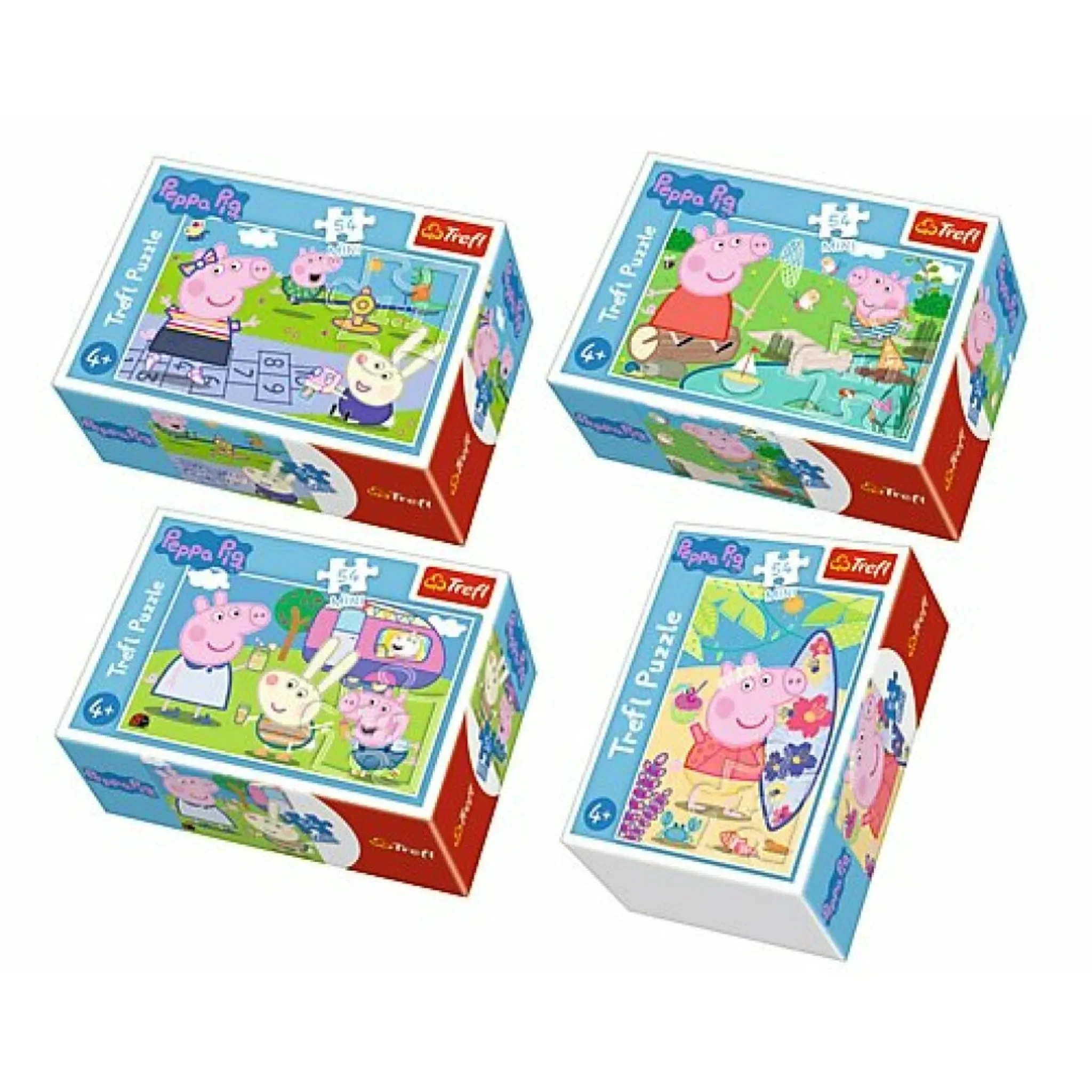 Trefl Puzzle „Peppa Pig: Hüpfende Puppe“ – 54 Teile