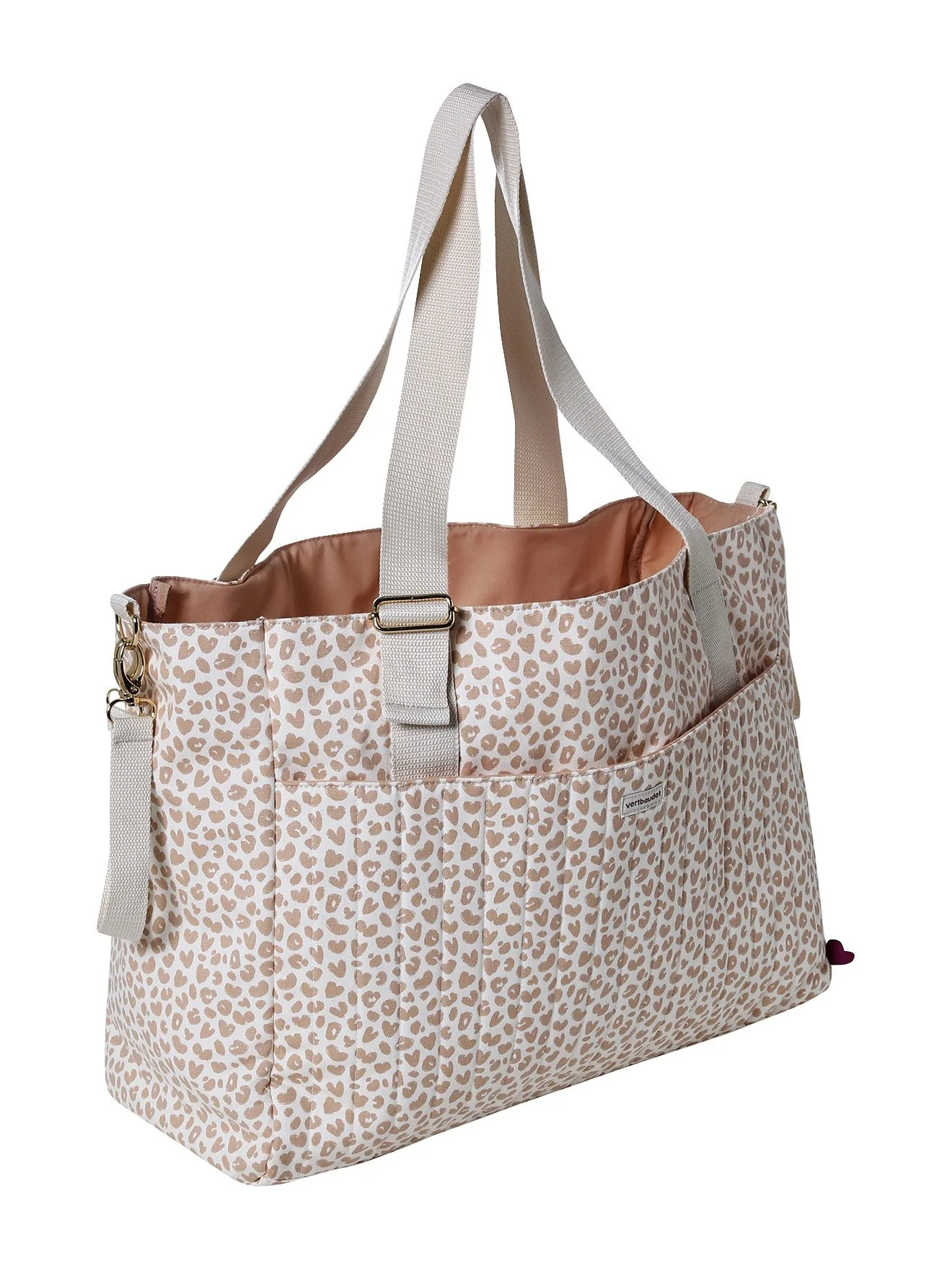 VERTBAUDET Wickeltasche Lovely Leo für Babys unterwegs