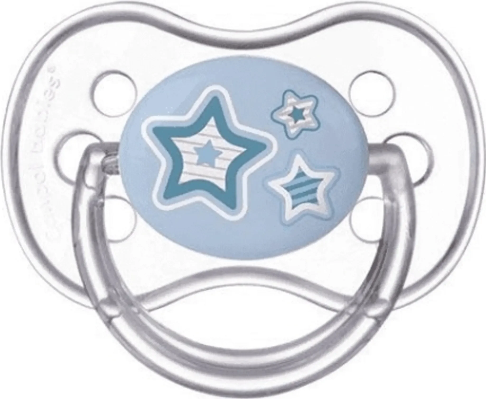 Canpol babies Silikon Schnuller blau 6-18 Monate 1 Stück