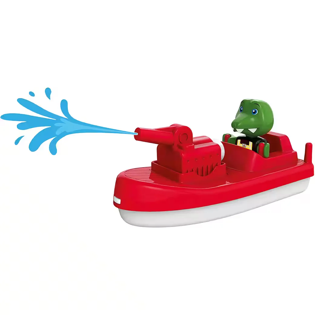 AQUAPLAY FireBoat Feuerwehrboot Badespielzeug für Badewanne
