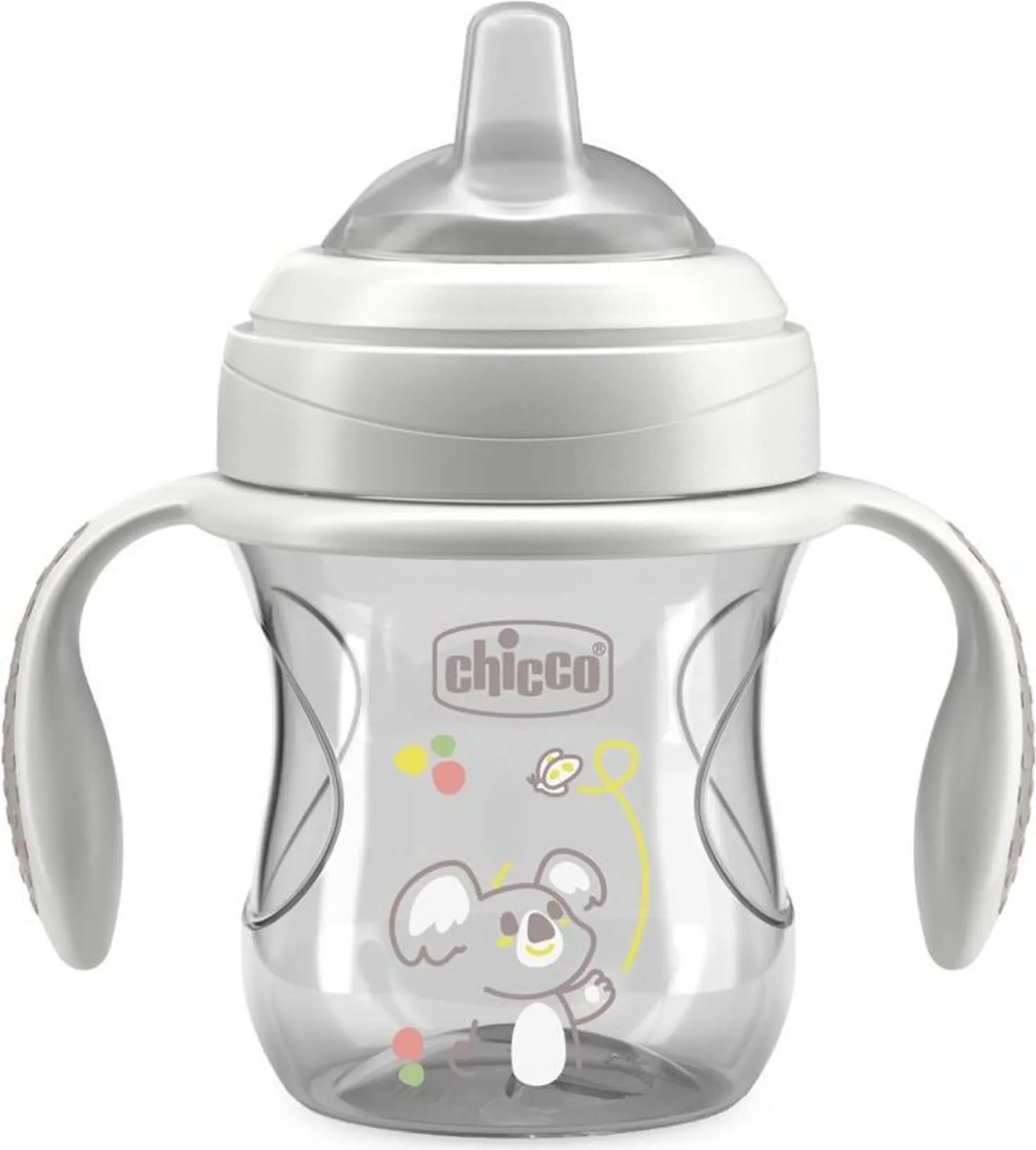 CHICCO Babyflasche 200 ml Grau