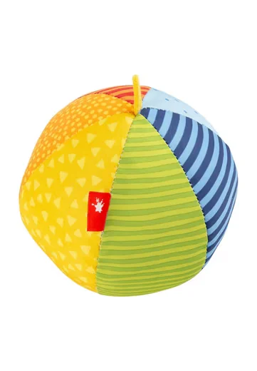 SIGIKID Stoffball Softball 7 senses 10 cm weicher Baby Greifball