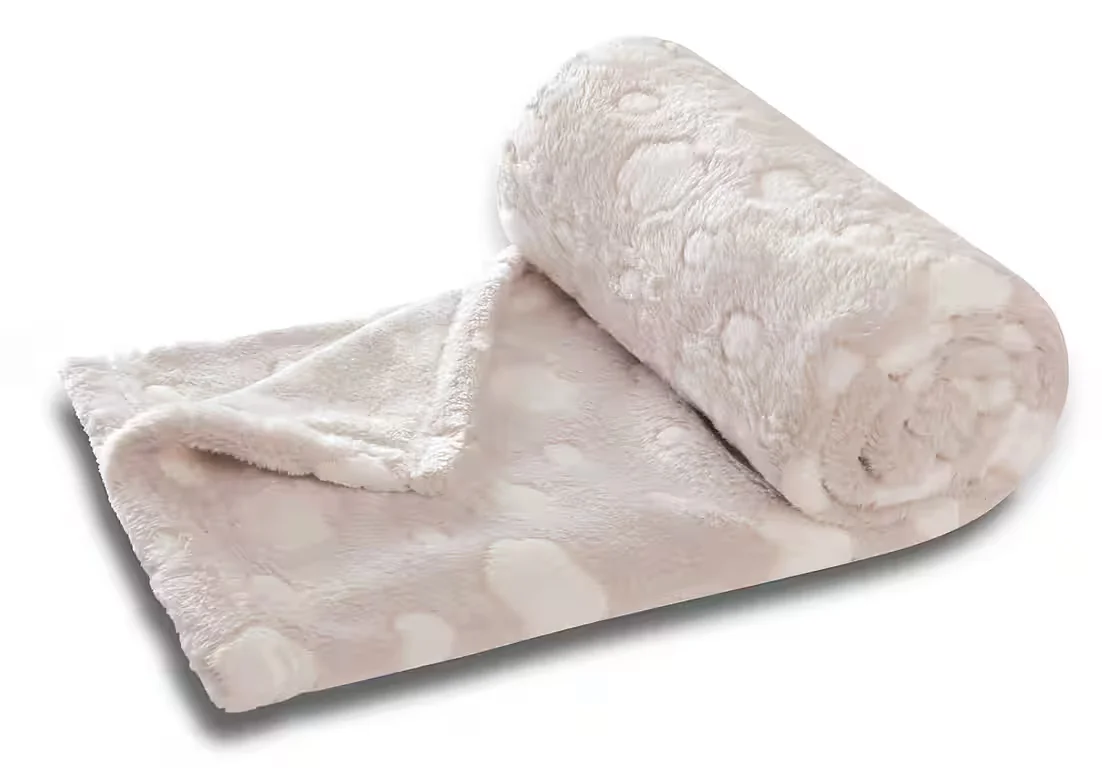 BIEDERLACK Babydecke Set mit Kuscheltier aus Plüsch
